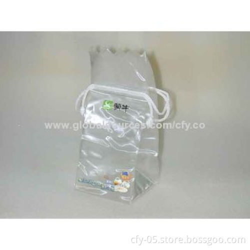 Transparent PVC cosmetic bag